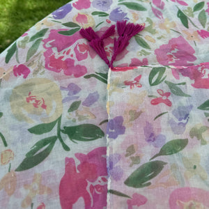 pink and lavender garden COVER UP